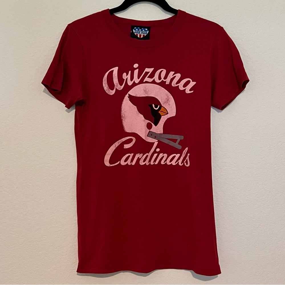 NEW! Arizona Cardinals Vintage Style Graphic Fitted T-Shirt